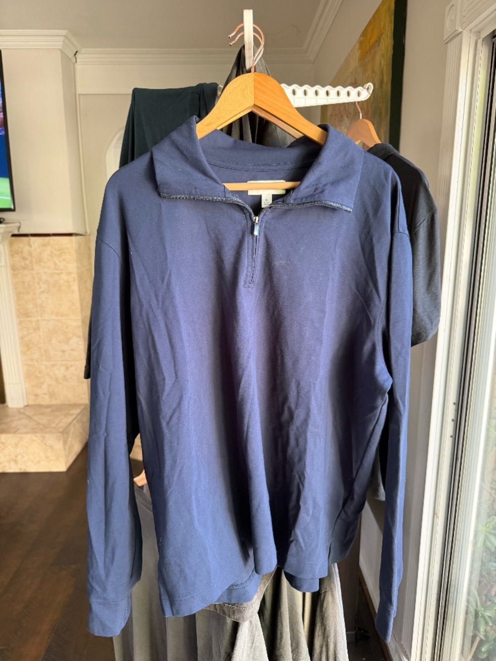 NORDSTROM MENS QUARTERZIP (SIZE XL)
